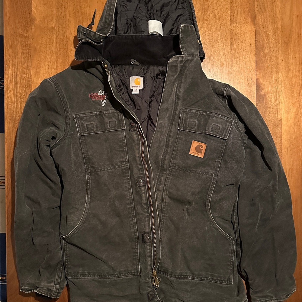 Carhartt Gray Quilted Jacket